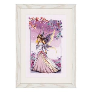 **-Counted Cross Stitch Kit-** Purple Fairy ##-Vervaco PN-0145024-##