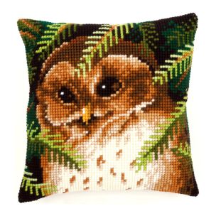 **-Cross Stitch Cushion: Owl-** ##-Vervaco PN-0145273-##