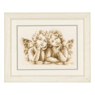 **-Counted Cross Stitch: Dreaming Angels-** ##-Vervaco PN-0146042-##