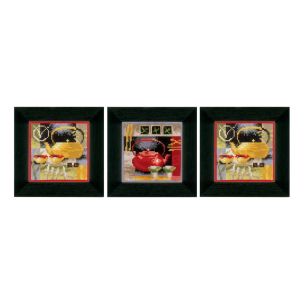 **-Counted Cross Stitch: Asian Tea Ceremony-** Set of 3 ##-Vervaco PN-0148686-##