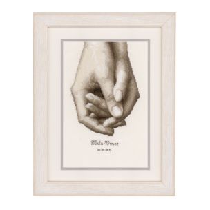 **-Counted Cross Stitch Kit: Hand in Hand-** ##-Vervaco PN-0149249-##