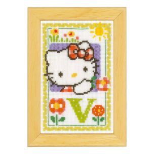 **-Counted Cross Stitch: Hello Kitty V-** ##-Vervaco PN-0149595-##