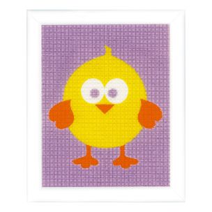 **-Tapestry Kit: Yellow Chick-** ##-Vervaco PN-0150015-##