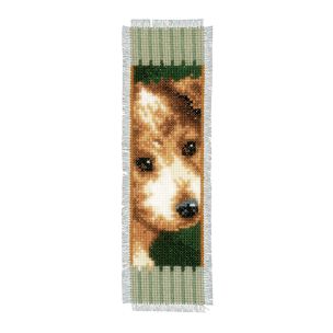 **-Counted Cross Stitch Bookmarks: Cat and Dog Aida Set of 2-** ##-Vervaco PN-0150141-##