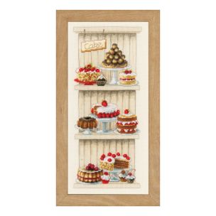 **-Counted Cross Stitch Kit: Delicious Cakes-** ##-Vervaco PN-0150672-##