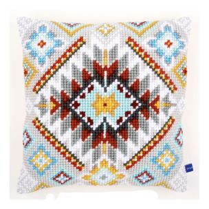 **-Cross Stitch Cushion: Cushion: Ethnic-** ##-Vervaco PN-0154993-##