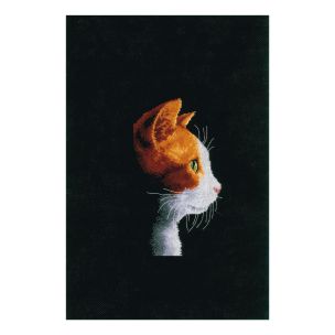 **-Counted Cross Stitch Kit: Kitten-** ##-Vervaco PN-0154999-##
