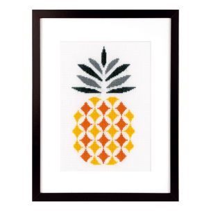 **-Counted Cross Stitch Kit: Pineapple-** ##-Vervaco PN-0156112-##