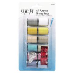 **-Sew It All Purpose Fashion Thread Pack 12 Spools-** ##-Birch 053303-##