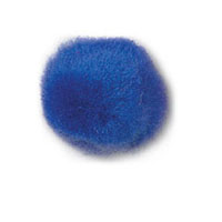 **-25mm Pom Poms With Holes In Bulk :: Royal-** ##-Trimits HP3RB-##