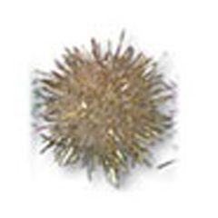 **-13mm Metallic Pom Poms In Bulk :: Gold-** ##-Trimits PP75-##