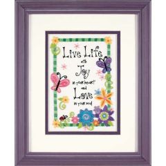**-Live Life Crewel Embroidery Kit-** ##-Dimensions D06231-##