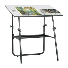 **-Portable Drafing Table-** Ultima Fold-Away Portable Drafting/Crafting Table - 30 x 42 inch / 50.8 x 106.7 cm ##-Sewing Online 19652-##