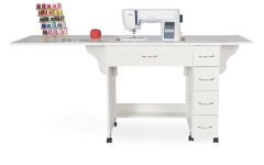 **-Alice Sewing Cabinet Ash White-**##-Sewing Online 211-##