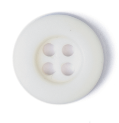 **-Coat Buttons 12mm (Pack of 50) 2b2138 :: White-** ##-Crendon Buttons 2B-2139-##