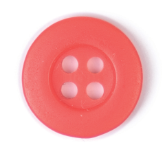 **-Coat Buttons 12mm (Pack of 50) 2b2138 :: Red-** ##-Crendon Buttons 2B-2141-##