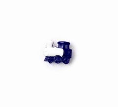 **-Kids Buttons 17mm (Pack of 15) 2B/1008 :: White/Royal Blue-** ##-Crendon Buttons 2B-1009-##