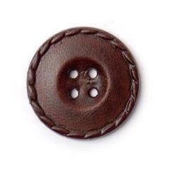 **-Leather Effect Buttons 2B/1076 :: 25mm-** ##-Crendon Buttons 2B-1078-##