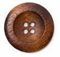 **-Wooden Button 2B/118 18mm :: 25mm x pack of 20-** ##-Crendon Buttons 2B-120-##