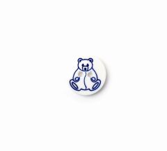 **-Kids Buttons 15mm (Pack of 20) 2B/1936 :: White-** ##-Crendon Buttons 2B-1936-##
