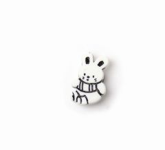 **-Kids Buttons 21mm (Pack of 20) 2B/1956 :: White-** ##-Crendon Buttons 2B-1956-##