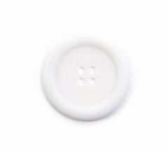**-Coat Buttons 34mm (Pack of 10) 2B/2061 :: White-** ##-Crendon Buttons 2B-2061-##