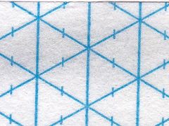 **-Quickscreen Foundation 15m90cm :: Triangle-** ##-Vlieseline 2v306-##
