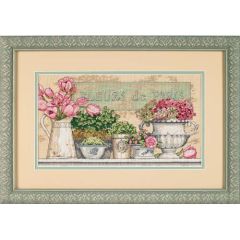 **-Flowers Of Paris Counted Cross Stitch Kit-** ##-Dimensions D35204-##