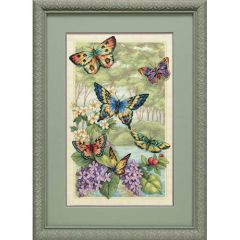 **-Butterfly Forest Cross Stitch Kit-** ##-Dimensions D35223-##