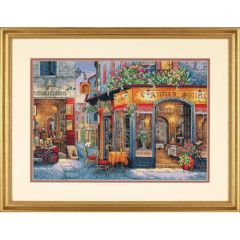 **-European Bistro Cross Stitch Kit-** ##-Dimensions D35224-##