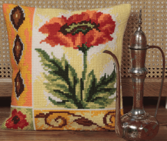 **-Valiant Poppy Cushion Kit-** ##-Collection D'Art CD5016-##