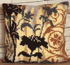 **-Silhouette On Left Cushion Kit-** ##-Collection D'Art CD5017-##