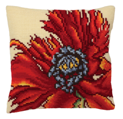 **-Extravagant Poppy Cushion Kit-** ##-Collection D'Art CD5167-##