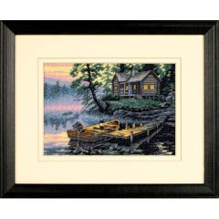 **-Morning Lake Cross Stitch Kit-** ##-Dimensions D65091-##
