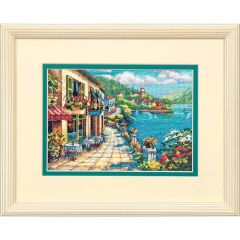 **-Overlook Cafe Cross Stitch Kit-** ##-Dimensions D65093-##