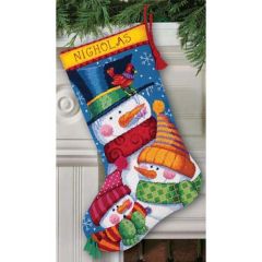 **-Freezin Season Christmas Cross Stitch Kit-** ##-Dimensions D72-109139-##