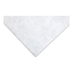 **-Glitter Felt 23cm x 30cm :: White-** ##-Craft Factory AF02-01-##