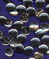 **-Bulk Self Cover Buttons Brass :: 29mm (100)-** ##-Hemline PB473-29-##