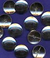 **-Bulk Self Cover Buttons Brass :: 38mm (100)-** ##-Hemline PB473-38-##