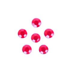 **-Glue-on Acrylic Stones-** 4mm Round :: Red ##-Trimits B6012-8-##