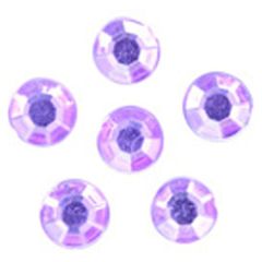 **-Glue-on Acrylic Stones-** 7mm Round :: Lilac ##-Trimits B6014-11-##