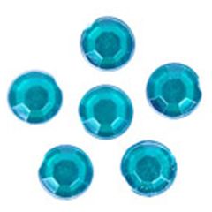 **-Glue-on Acrylic Stones-** 7mm Round :: Green ##-Trimits B6014-26-##