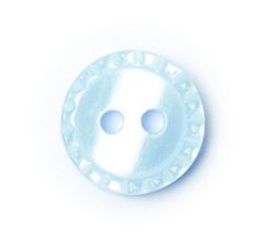 **-Budget Button Bf8000 :: 11mm :: Light Blue-** ##-Crendon Buttons BF-8008-##