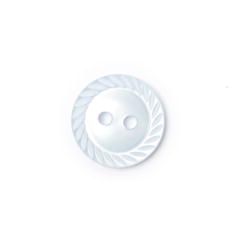 **-Fashion Buttons Bf8196 :: 14mm (Pack Of 100)-** ##-Crendon Buttons BF-8203-##