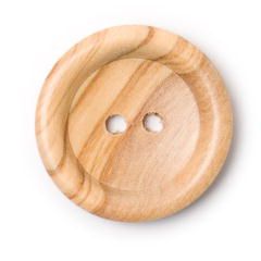 **-Wooden Buttons Bf8219 :: 28mm (Pack Of 20)-** ##-Crendon Buttons BF-8220-##