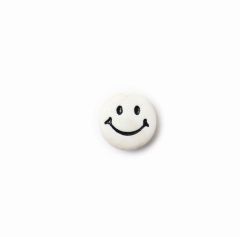 **-Kids Buttons 15mm (Pack of 20) BF/8233 :: White/Black-** ##-Crendon Buttons BF-8233-##