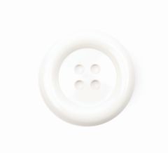 **-Coat Buttons 50mm (Pack of 15) BF/8589 :: White-** ##-Crendon Buttons BF-8597-##