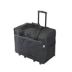 **-Extra Large Sewing Machine Trolley Bag on Wheels-** Black | 63 x 43 x 30cm | Sewing Machine Storage for Janome, Brother, Singer, Bernina and Most Machines ##-Birch 006107-BLACK-##