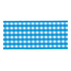 **-Berisfords 15mm Peacock Gingham Ribbon (20m spool)-** ##-Berisfords Ribbon R739115-4-##