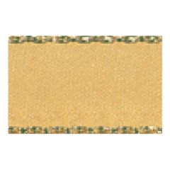 **-Berisfords 7mm Honey Gold Metal Edge Christmas Ribbon (20m spool)-** ##-Berisfords Ribbon R76967-678-##